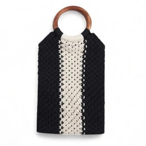 NWT-Laude The Label Gabby Mini Macrame Bag NWT $118 Retail